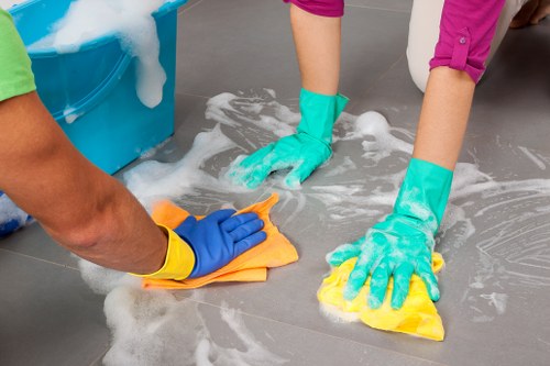 Interior and exterior window cleaning for a home