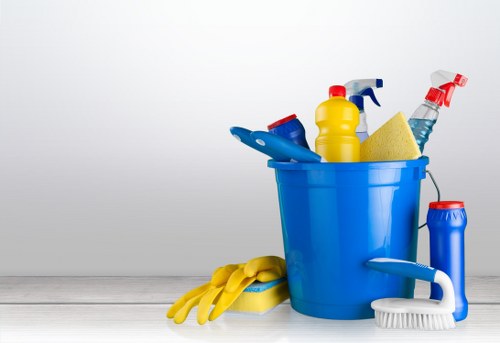 Commercial one off cleaning in an office space