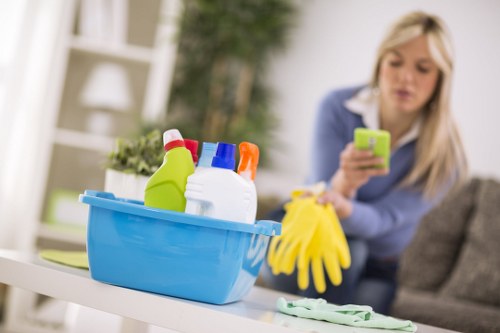 Deep cleaning service for kitchen surfaces and appliances