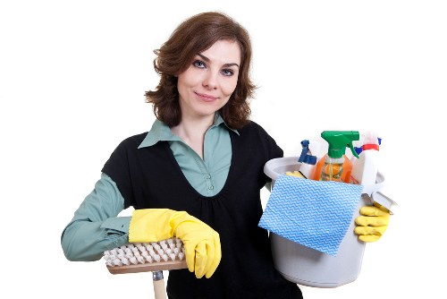 Commercial cleaning equipment used for floor and surface care